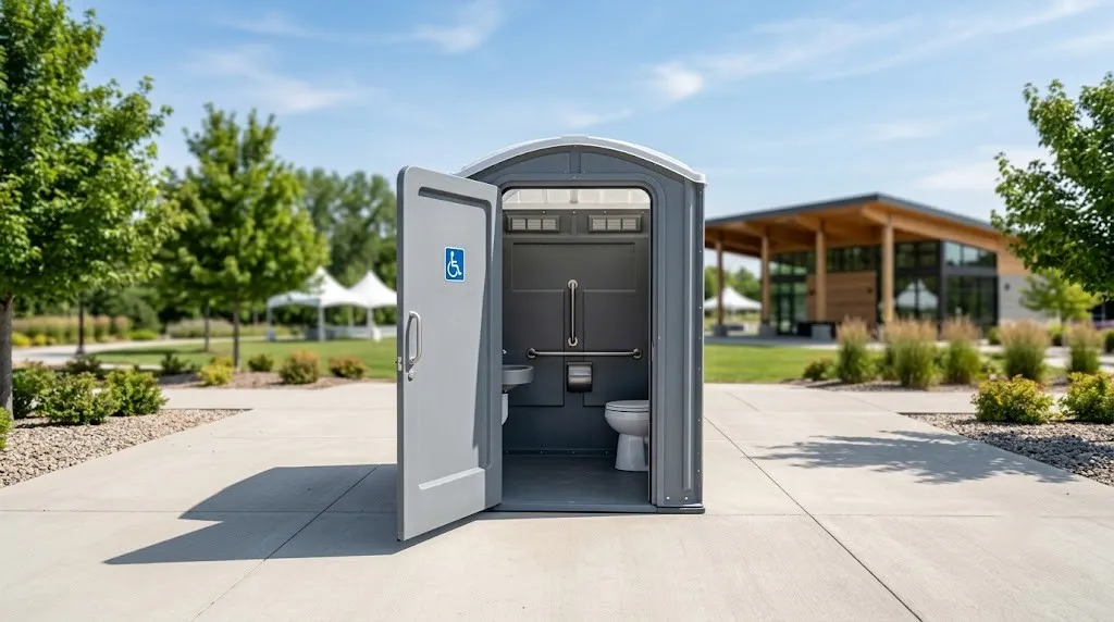 ADA Accessible Porta Potty in Plano, TX