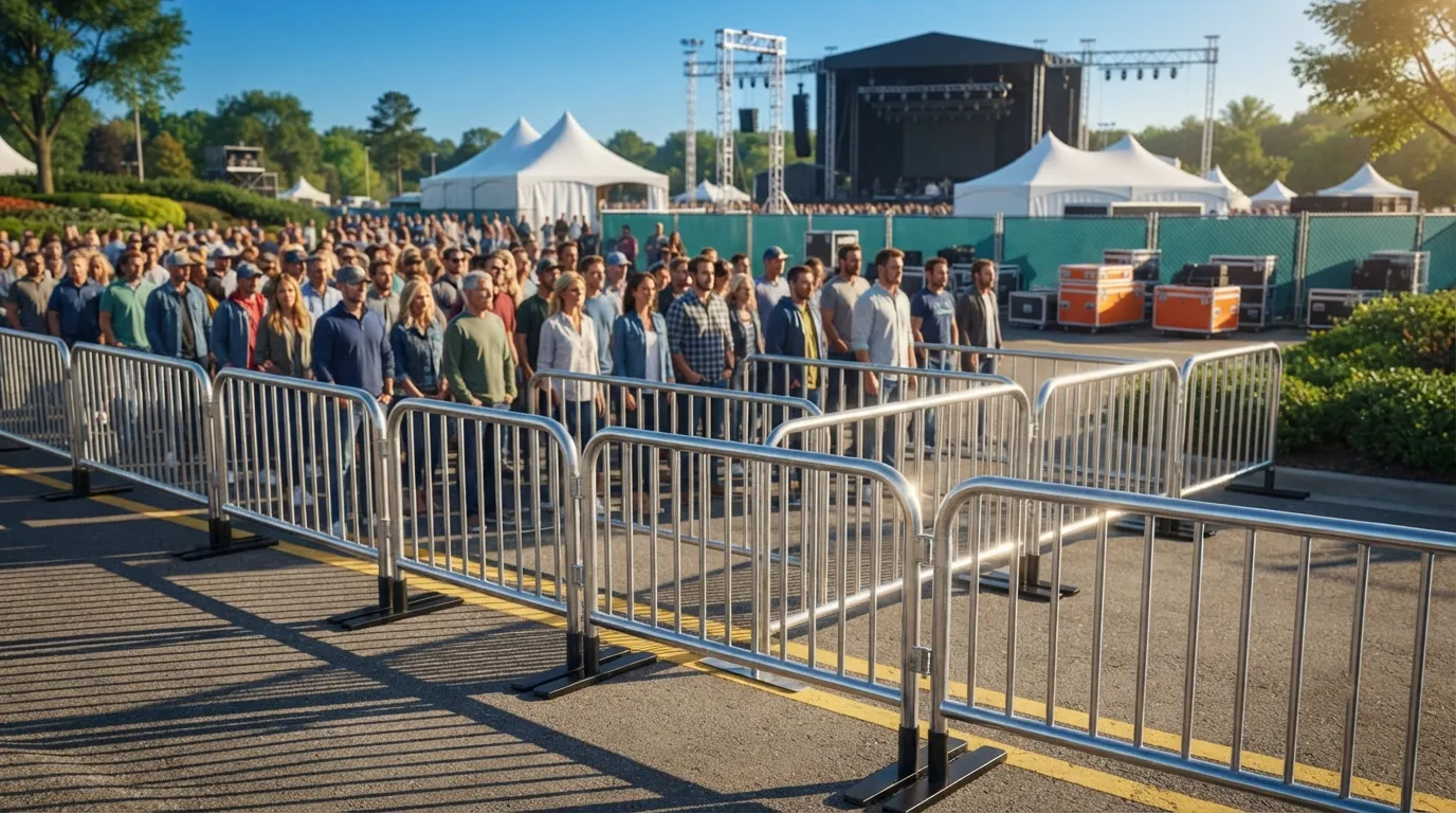 Crowd Control Barrier Rental in Plano, TX